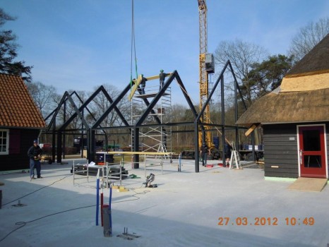 Fredeshiem Steenwijk - verbouw en uitbreiding staalconstructie